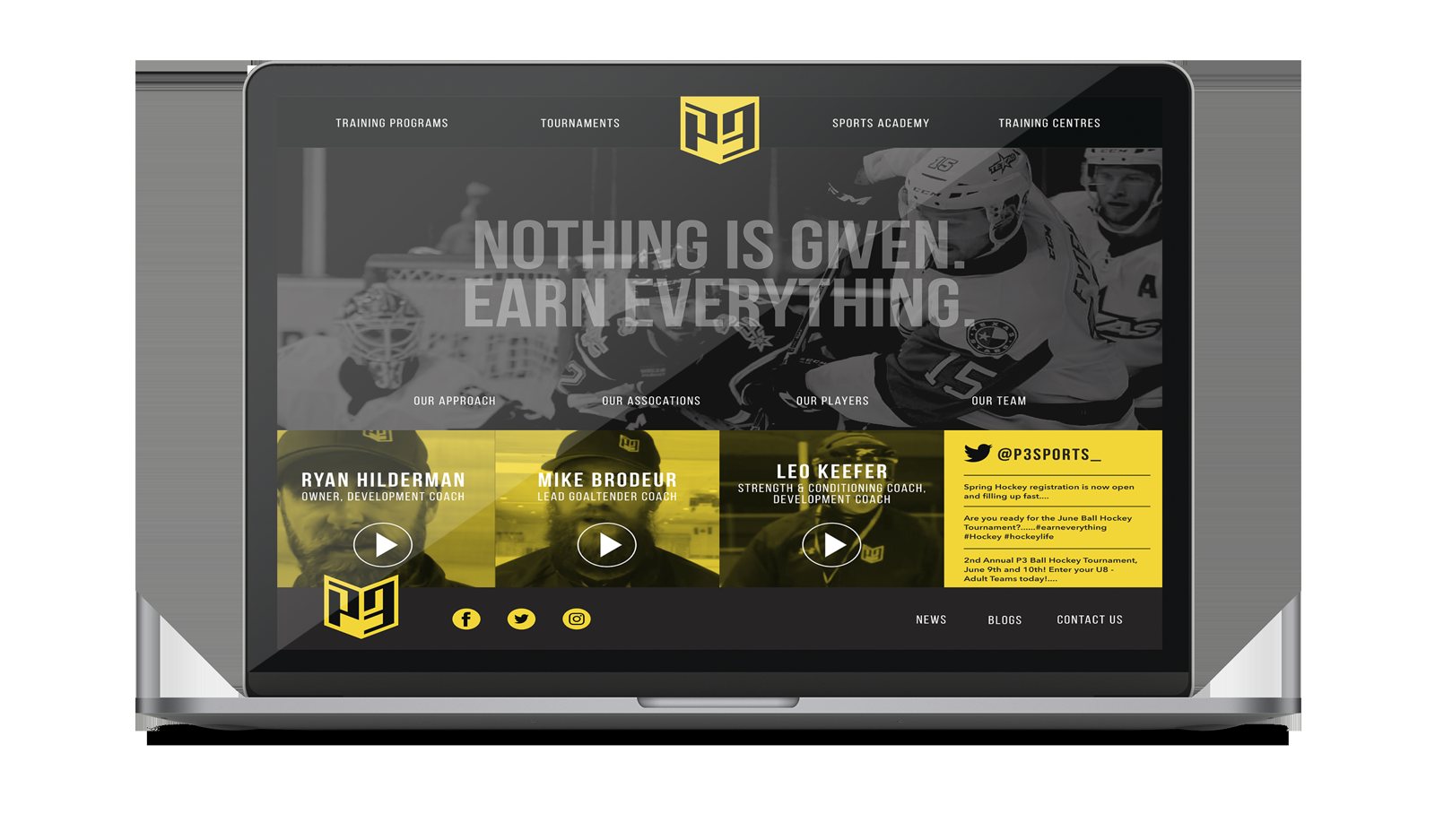 P3 Sports Inc. - Earn Everything