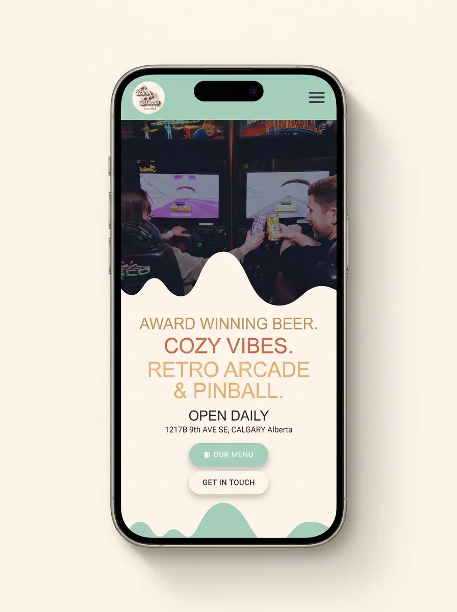 Burn Block Social Club mobile mockup