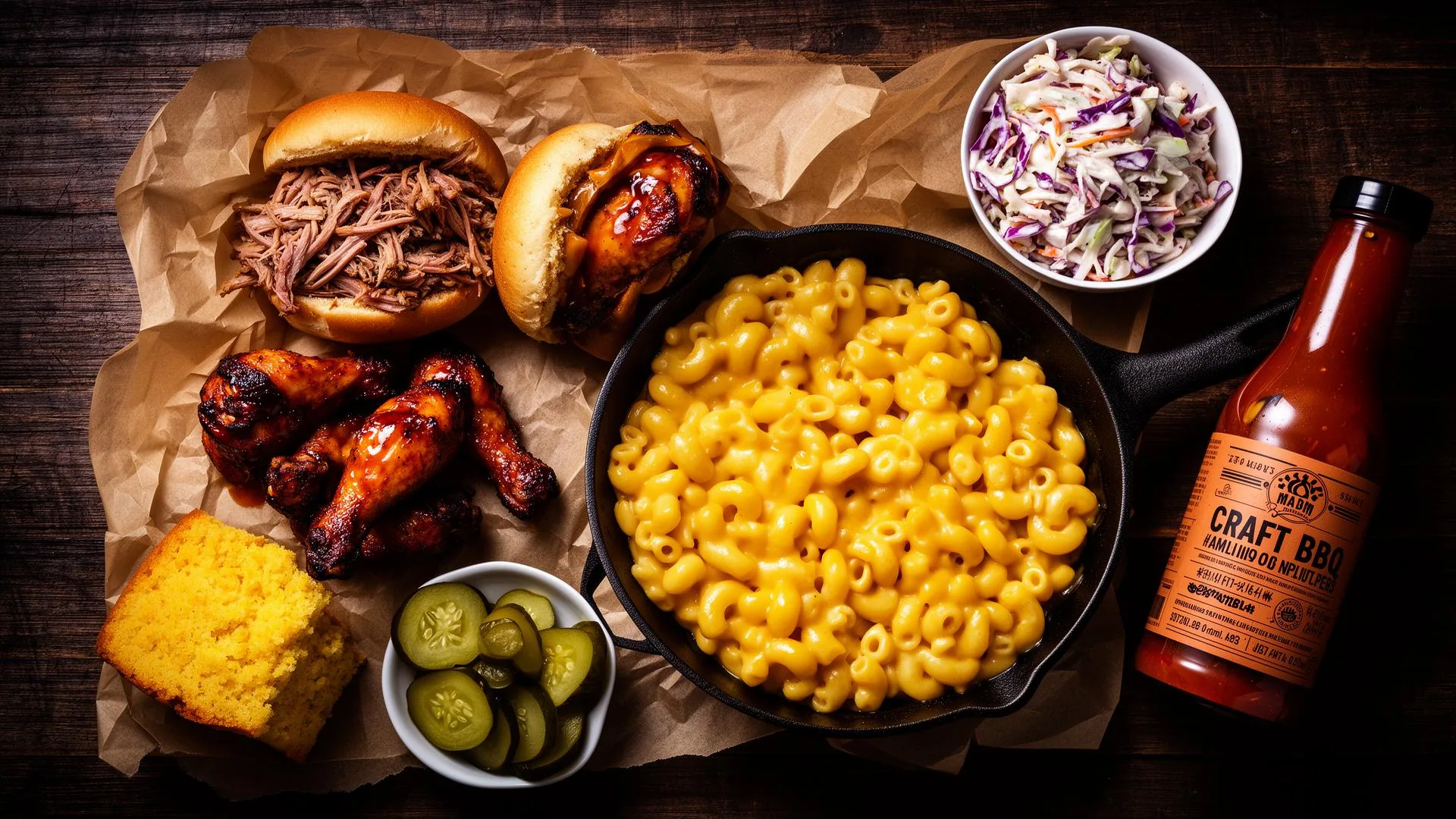 Big T's BBQ brand photography
