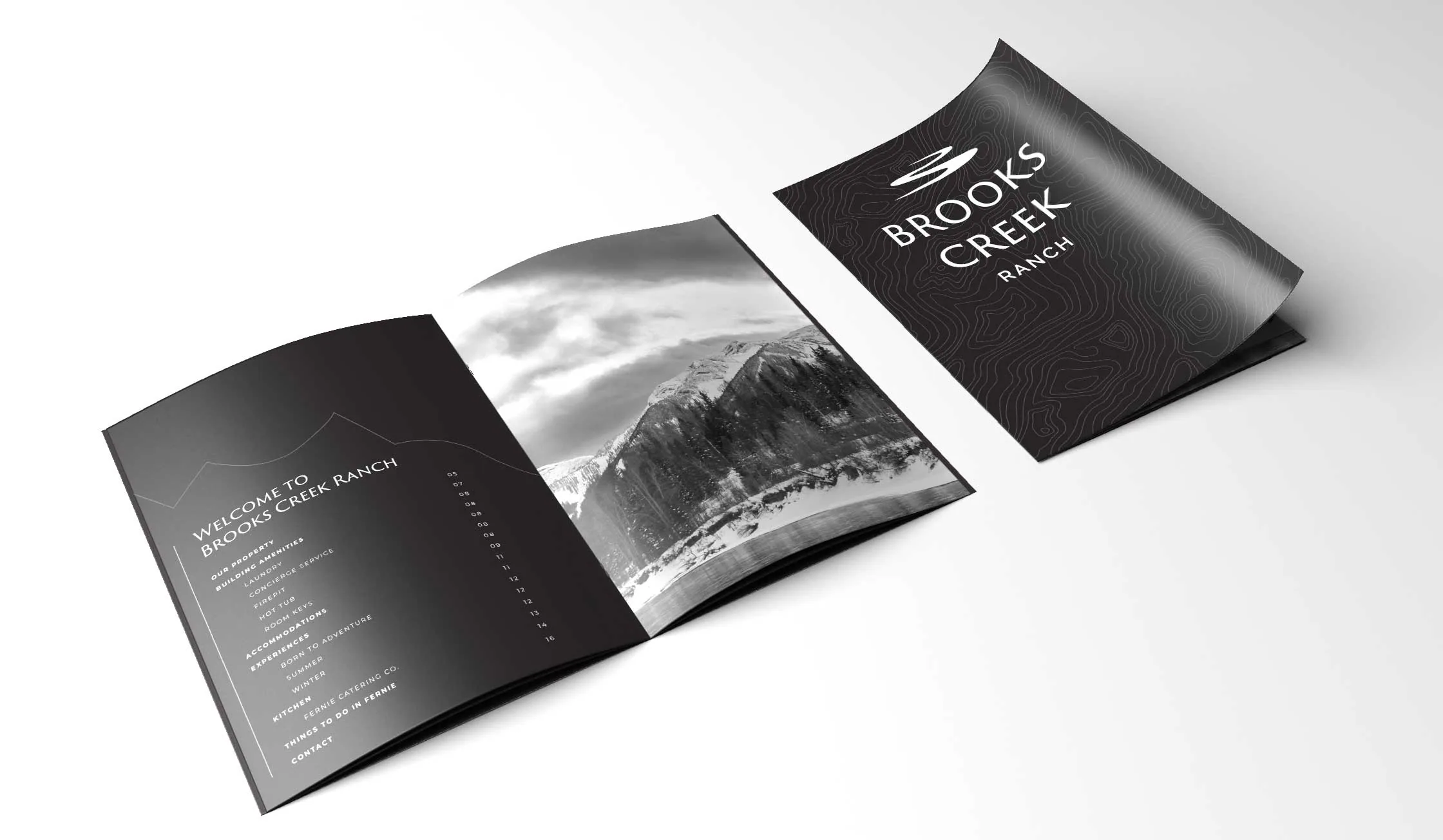 Brooks Creek Ranch brand collateral