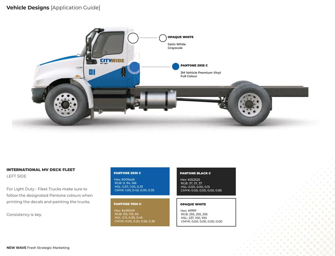 City Wide Towing branding