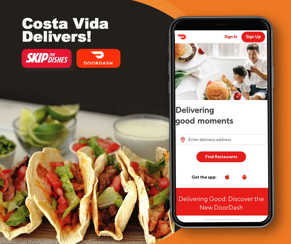 Costa Vida brand mockup