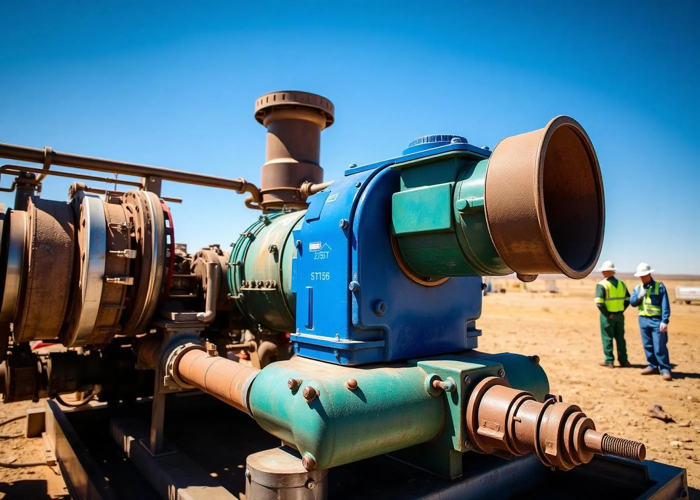 Campbell Energy USA centrifuge in the Permian Basin