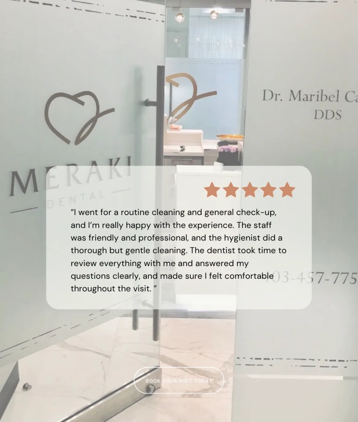 Meraki Dental social design 9