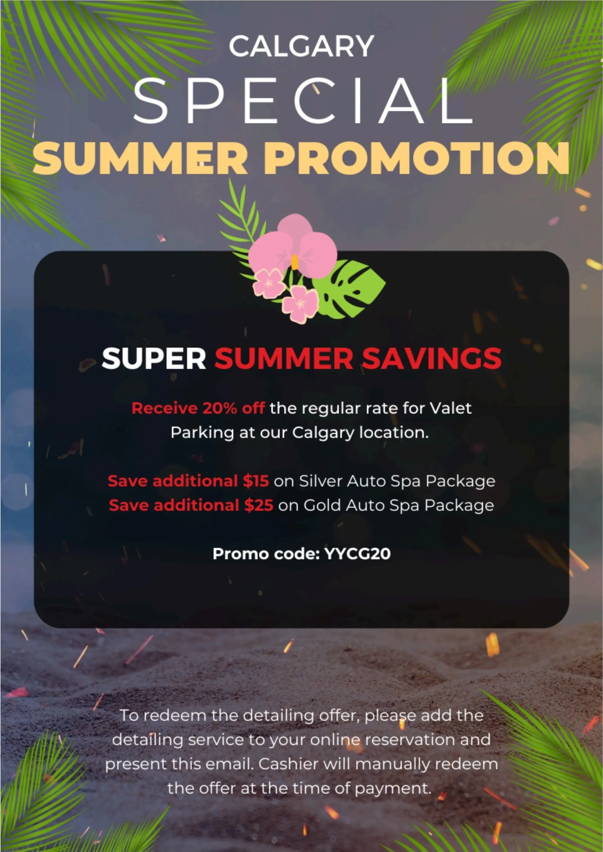 Park2Go newsletter - Super Summer Savings