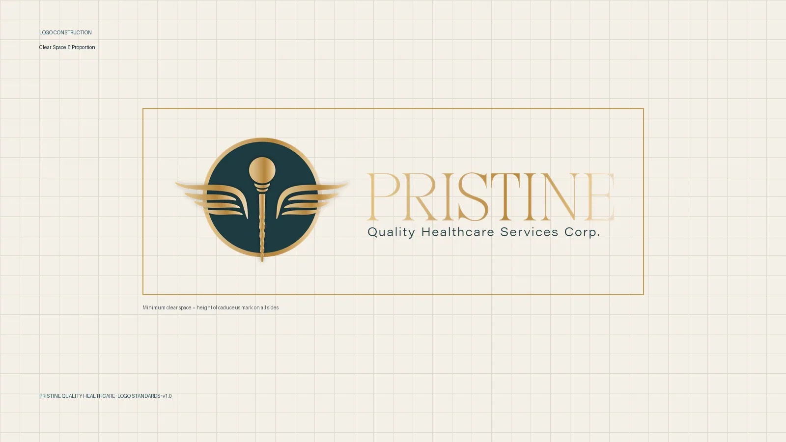 Pristine Quality Healthcare brand mockup