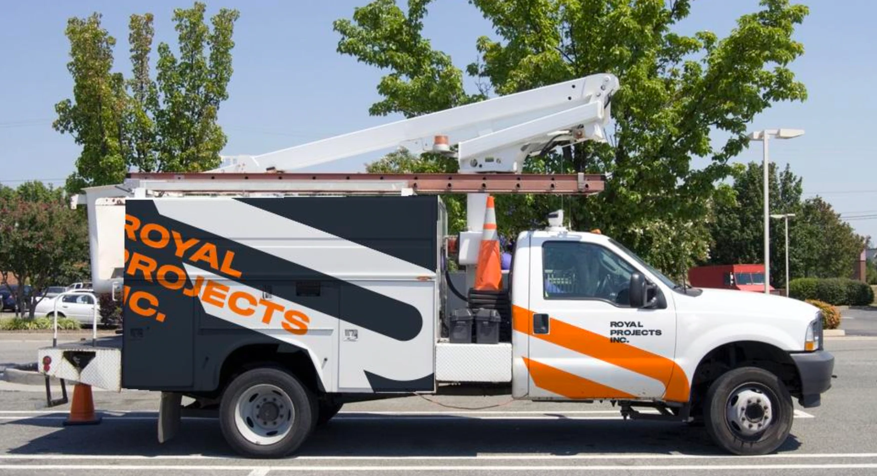 ROIL Projects truck wrap