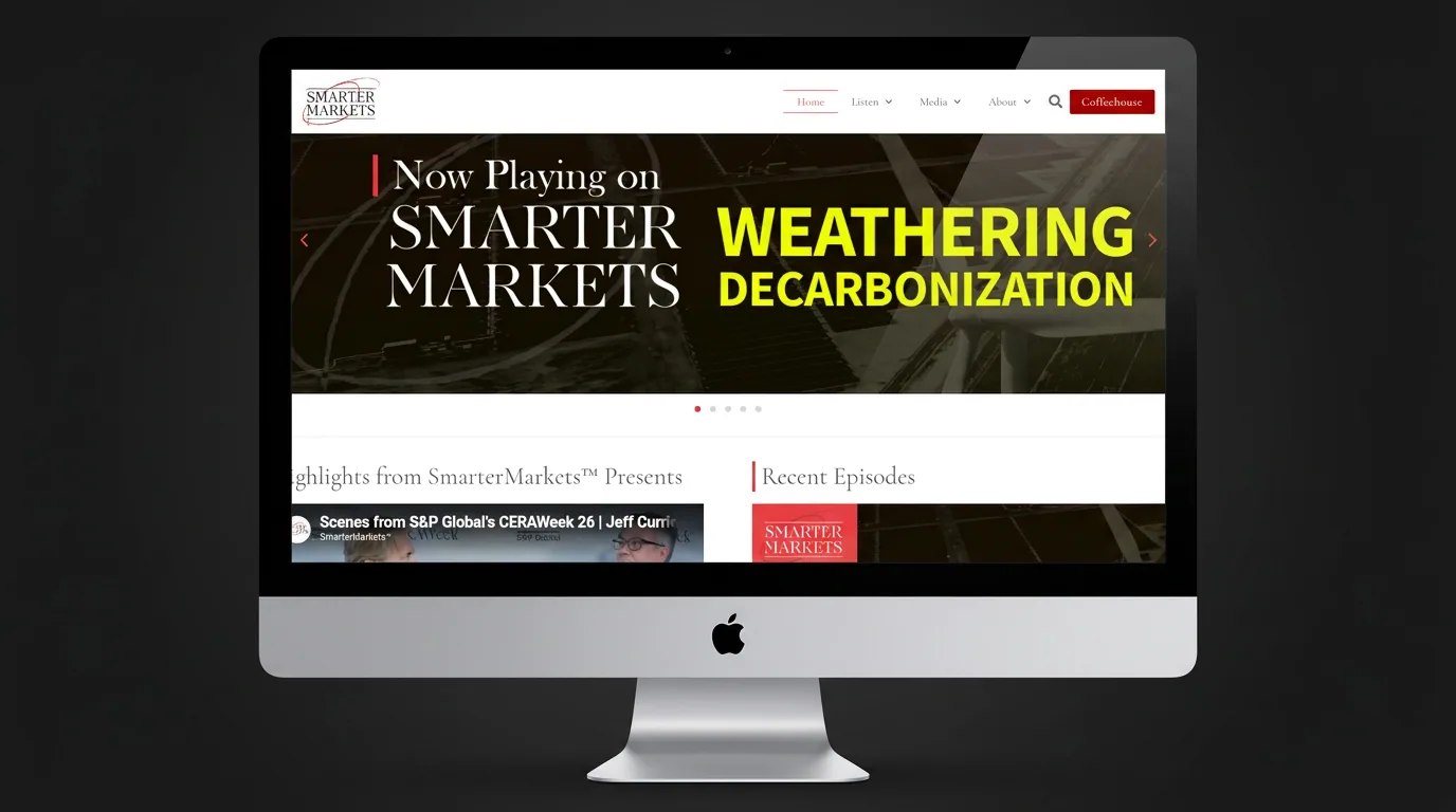 SmarterMarkets™ website mockup