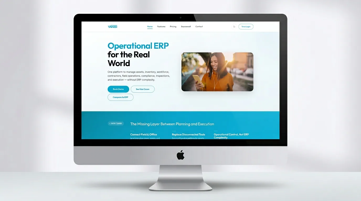 Tansi by Indigetech website mockup