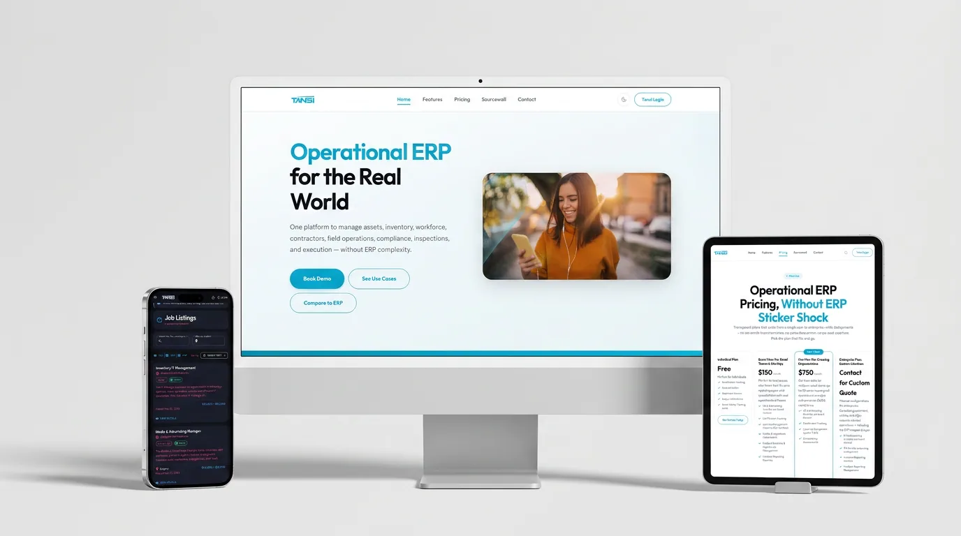 Tansi by Indigetech multi-device mockup